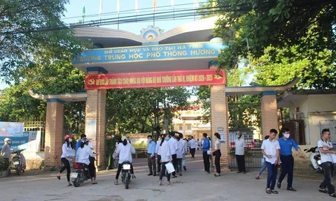 Hơn 16.000 thí sinh Hà Tĩnh bước vào kỳ thi tuyển sinh lớp 10