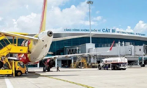 Nhà ga hành khách T2 Sân bay Cát Bi được đầu tư xây mới