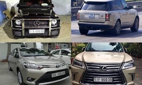 Đấu giá biển số ôtô: Thống nhất mức giá khởi điểm chung