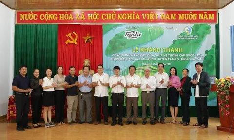Quảng Trị: Khánh thành công trình nâng cấp hệ thống cấp nước sạch Mai Đàn