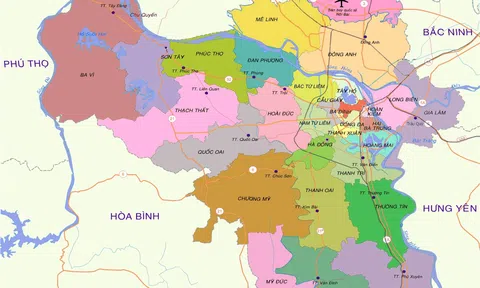 UBND TP Hà Nội xem xét đưa 5 huyện lên quận