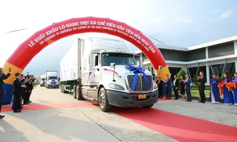 Việt Nam xuất khẩu lô thịt gà chế biến đầu tiên sang thị trường Nhật Bản