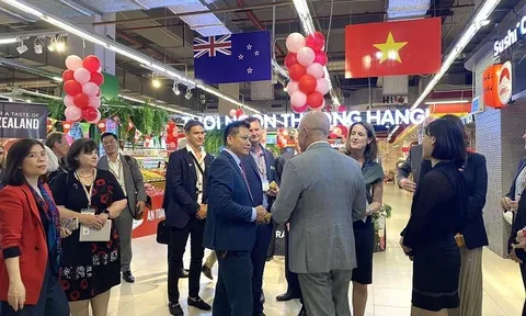 Tổng Lãnh sự quán New Zealand khảo sát thị trường sản phẩm nhập khẩu Việt Nam tại siêu thị WinMart
