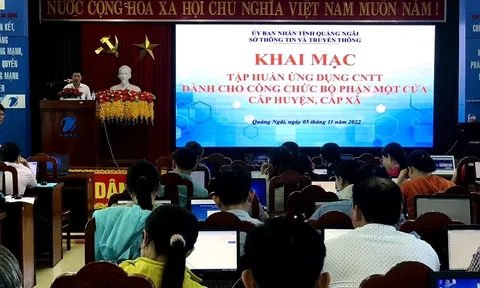 Quảng Ngãi: Tổng kết công tác chuyển đổi số năm 2022 và định hướng năm 2023