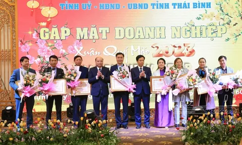 Thái Bình: Gặp mặt, chúc Tết các doanh nghiệp tiêu biểu