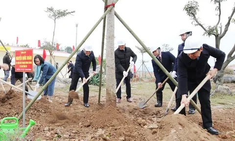 Lạng Sơn: Lãnh đạo tỉnh dự lễ phát động “Tết trồng cây đời đời nhớ ơn Bác Hồ” Xuân Quý Mão 2023 tại huyện Lộc Bình