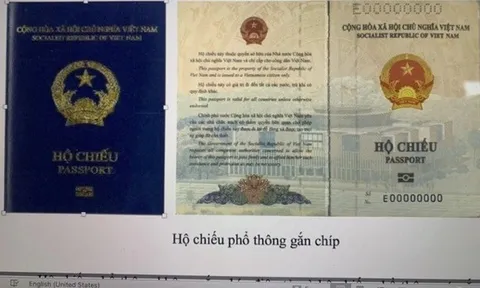 Từ ngày 1/3 sẽ cấp hộ chiếu phổ thông có gắn chíp điện tử