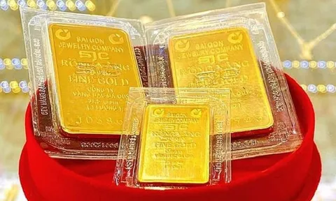 Giá vàng SJC giảm 50.000 đồng/lượng