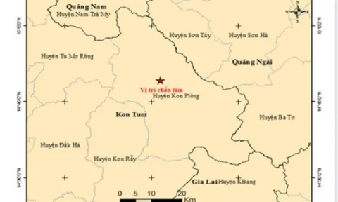 Kon Tum: Huyện Kon Plông hứng chịu 11 trận động đất trong 10 ngày đầu tháng 3/2023