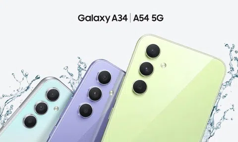 Bộ đôi Galaxy A54 và A34 của Samsung lên kệ từ 1/4