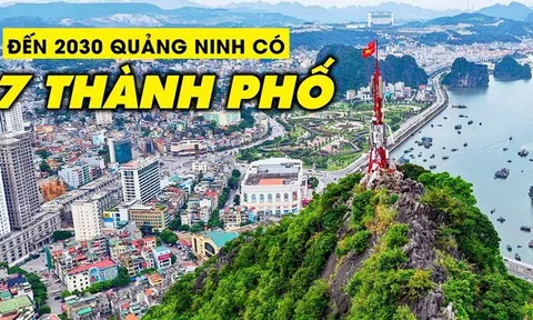 Quảng Ninh sẽ là thành phố trực thuộc Trung ương vào 2030