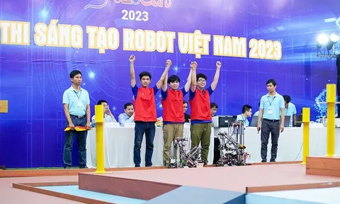 Vòng loại khu vực phía Nam cuộc thi Robocon Việt Nam 2023 đầy hấp dẫn, kịch tính