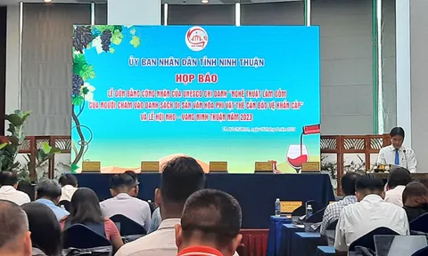 Lễ hội Nho - Vang Ninh Thuận năm 2023: Tạo sức bật mới cho du lịch phát triển