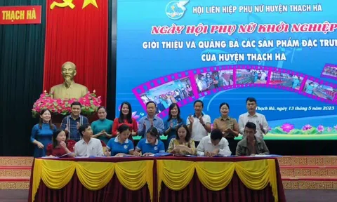 Hà Tĩnh: Hơn 600 phụ nữ tham gia Ngày hội Phụ nữ khởi nghiệp