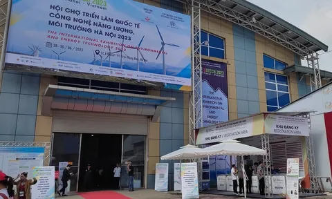 Khai mạc Hội chợ Triển lãm quốc tế Công nghệ Năng lượng – Môi trường Hà Nội 2023