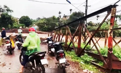 Gia Lai thiệt hại về hoa màu và một số công trình giao thông do ảnh hưởng cơn bão số 1