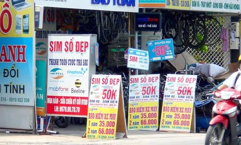 Dừng bán sim điện thoại qua đại lý từ 10/9