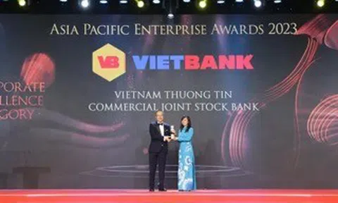 Vietbank nhận giải thưởng doanh nghiệp xuất sắc nhất Châu Á năm 2023