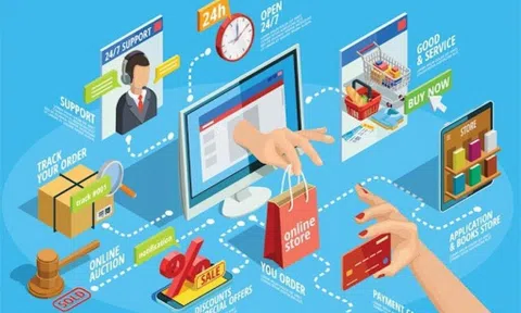 Xuất khẩu trực tuyến bứt tốc mạnh mẽ